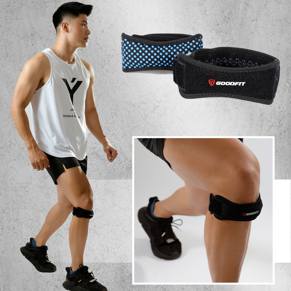 Băng đai bảo vệ khớp gối đơn GoodFit GF516K- Nâng Cao Hiệu Suất, Bảo Vệ Tối Ưu