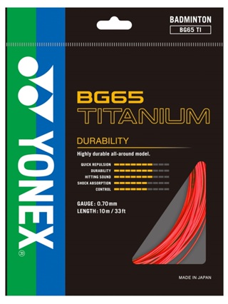 DÂY CƯỚC CẦU LÔNG YONEX - BG65 TITANIUM