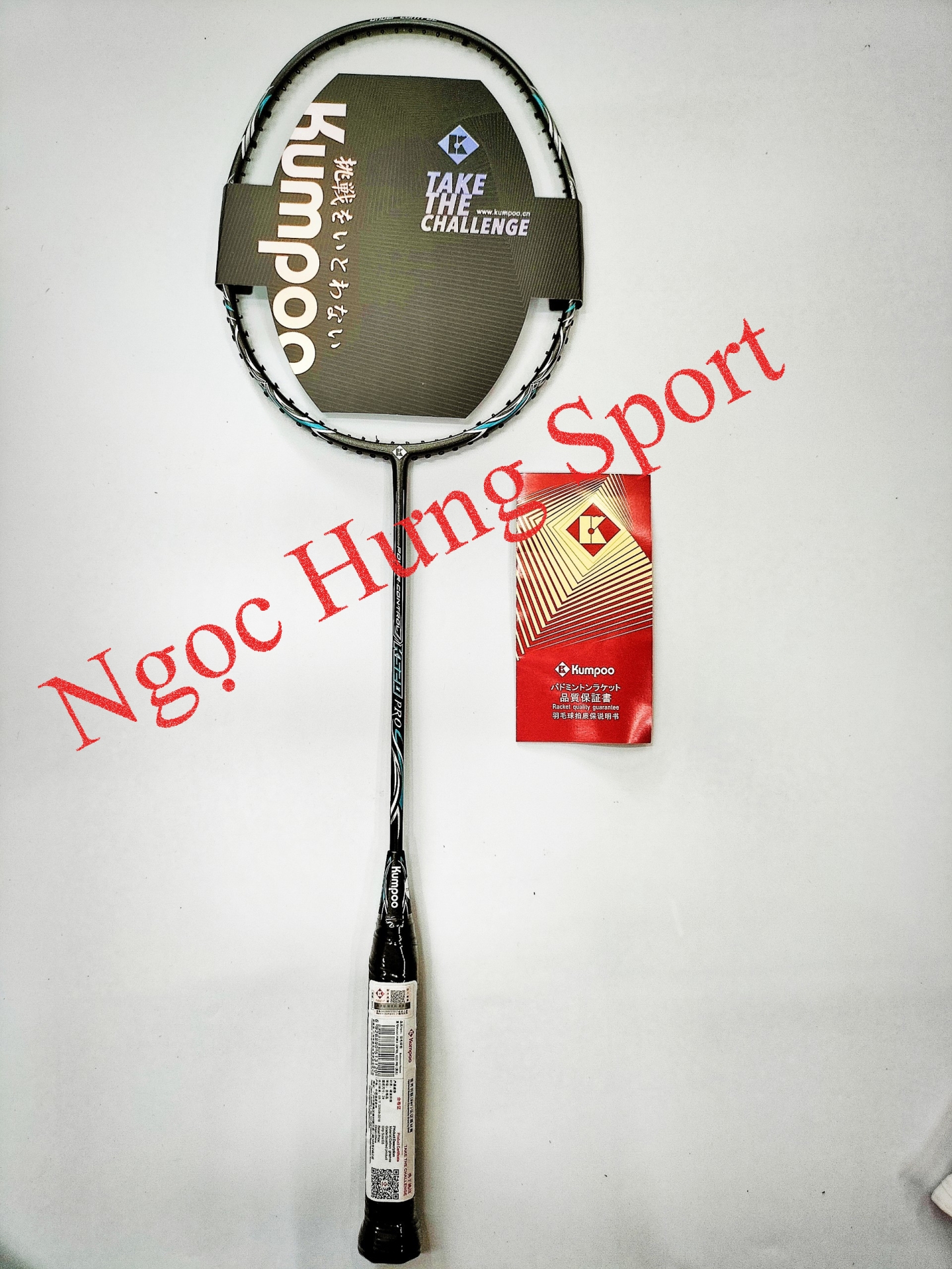 VỢT CẦU LÔNG KUMPOO - Power Control  K520 - Black