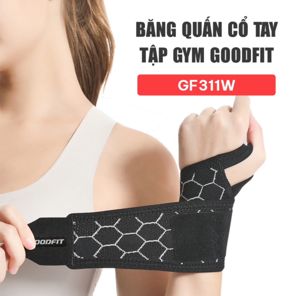 Băng quấn cổ tay GoodFit GF311- Vững Cổ Tay, Bức Phá Sức Mạnh