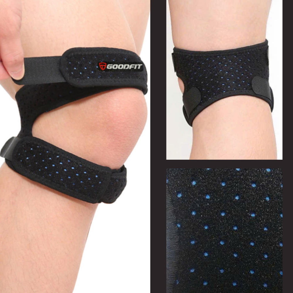 Băng bảo vệ gối kép Goodfit GF521K- An Toàn Tối Đa, Tự Tin Vận Động