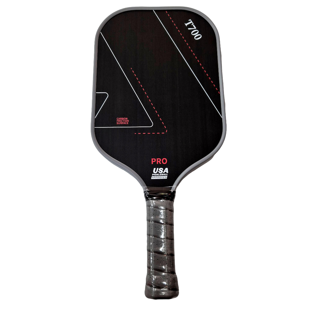 Vợt pickleball T700 CarbonTech - Xoáy Đỉnh Cao với Công Nghệ Chống Sốc Hiện Đại