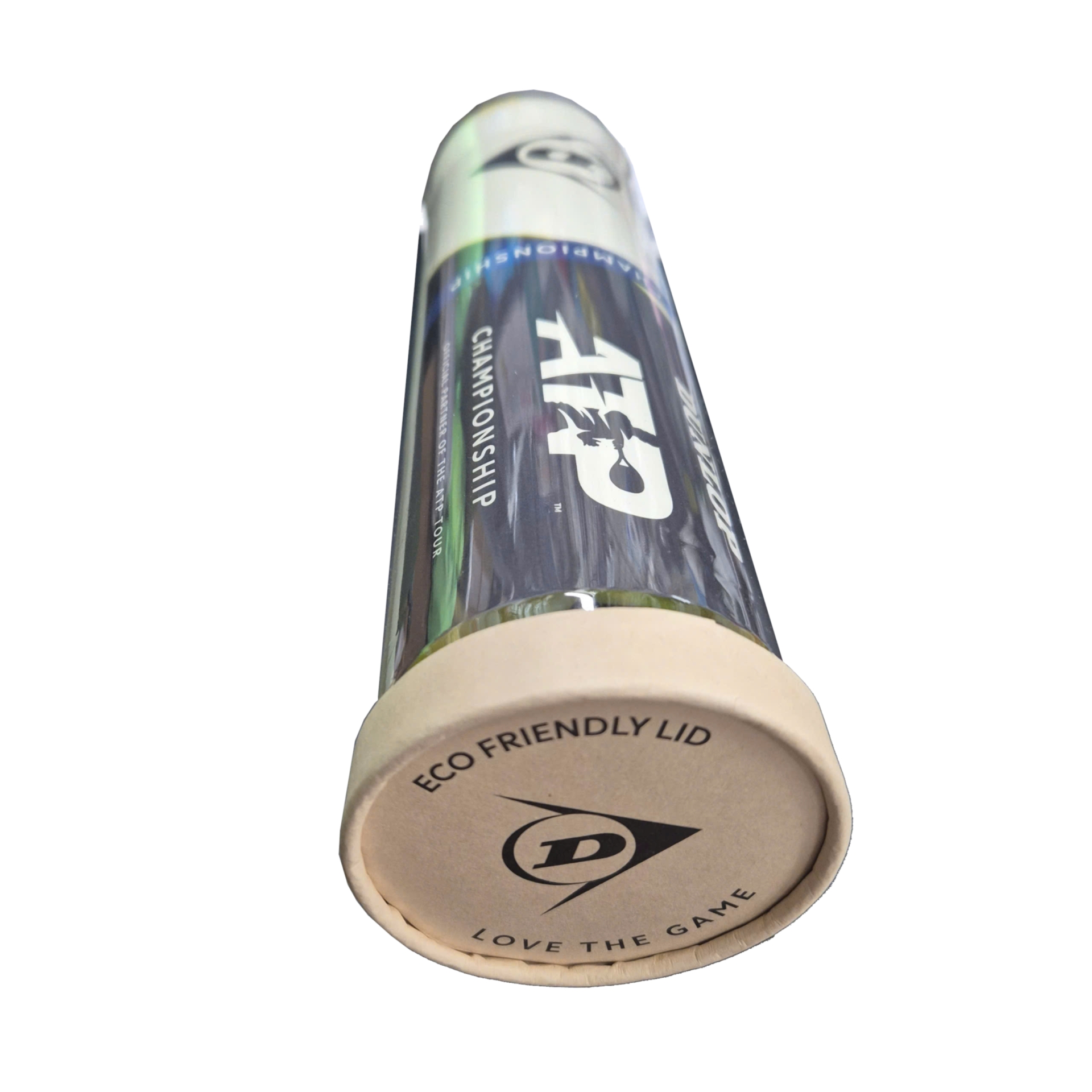 BÓNG TENNIS DUNLOP - ATP TOUR - CHAMPIONSHIP - HỘP 4 QUẢ phiên bản eco friendly lid