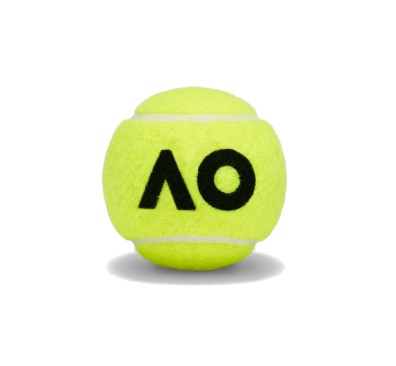 BÓNG TENNIS DUNLOP - AO - HỘP 4 QUẢ - AUSTRALIAN OPEN