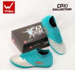 GIẦY ĐÁ BÓNG WIKA - CP10 CÔNG PHƯỢNG - XANH BẠC