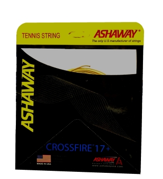 Dây Tennis Ashaway Crossfire 17 – Siêu Bền, Tăng Xoáy, Kiểm Soát Tốt, hàng chính hãng USA