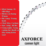 Vợt cầu lông Li-Ning Axforce Cannon 4U (White)