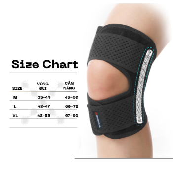 Băng gối thể thao GoodFit GF526K – Thoáng Khí, Bảo Vệ Toàn Diện