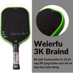 Vợt pickleball Weierfu 3K Braid