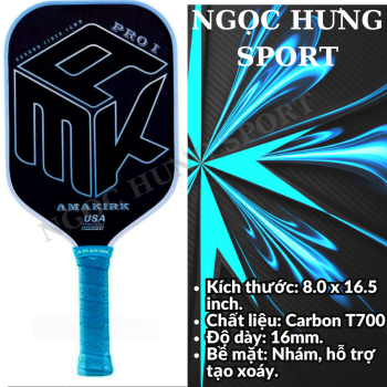 vợt Pickle ball AMAKIRK PRO 1: Làm Chủ Cuộc Chơi.
