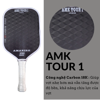 Siêu Vợt Pickleball Armakirk AMK TOUR I - Thống Trị Sân Đấu với Sức Mạnh và Độ Chính Xác