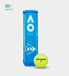 BÓNG TENNIS DUNLOP - AO - HỘP 4 QUẢ - AUSTRALIAN OPEN