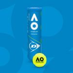 BÓNG TENNIS DUNLOP - AO - HỘP 4 QUẢ - AUSTRALIAN OPEN